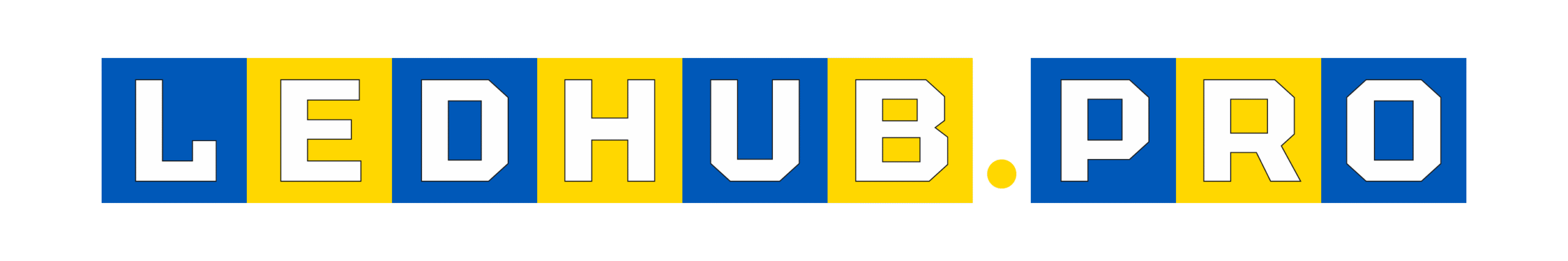 LedHubPro-Logo-Wide-White